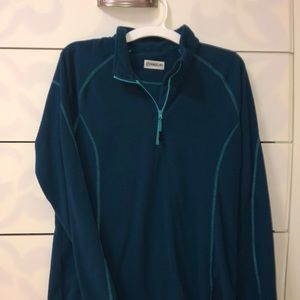 Magellan Teal Fleece Quarter Zip